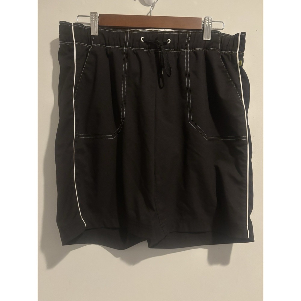 Made For Life Board Short Men‎ Medium Black Swim Trunks